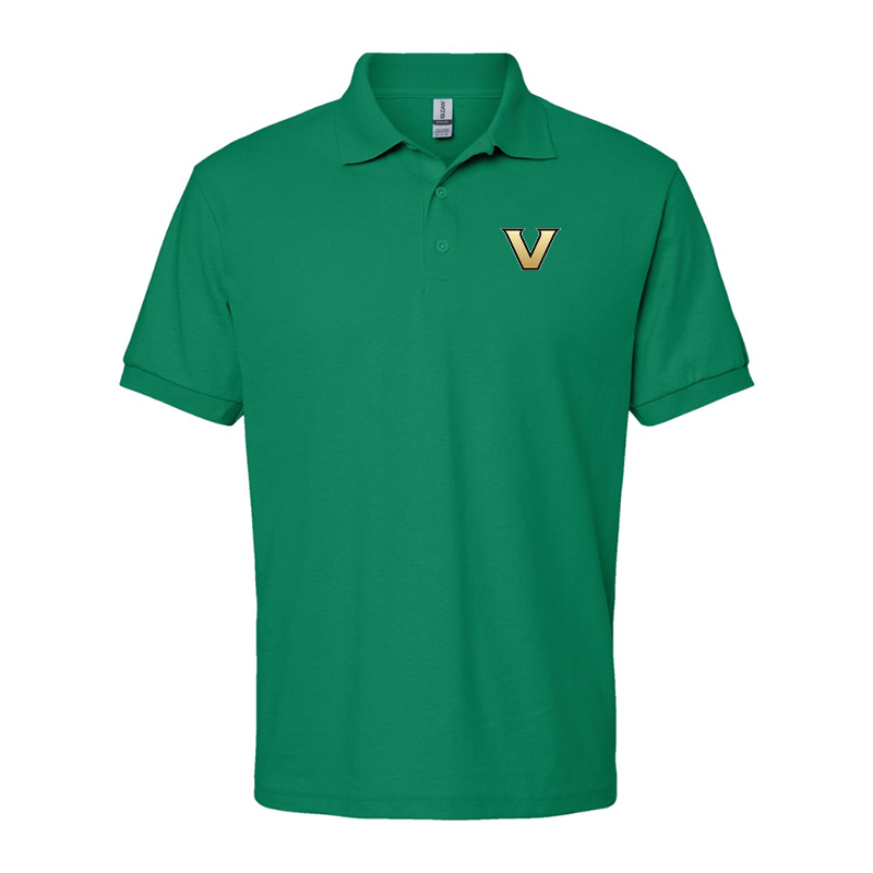 Men's Vanderbilt Commodores Gildan Dry Blend Jersey Polo